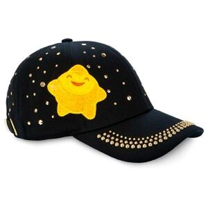 Disney Wish Star Black Gold Studded Baseball Hat
NWT